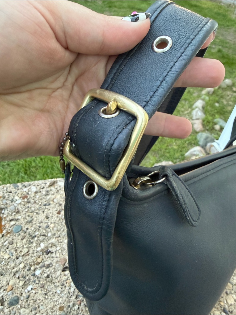 OG Vintage Coach Legacy Bucket Duffle Hobo Bag - Picture 4 of 15
